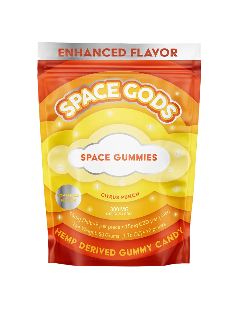 Space Gods Space Gummies 300mg