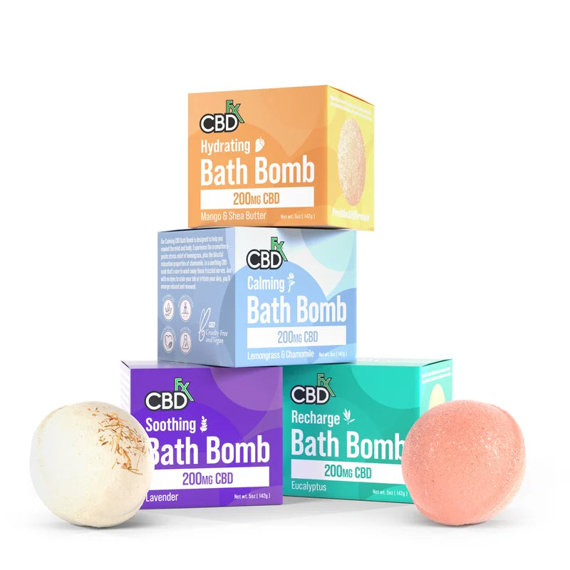 CBDFX Bath Bombs