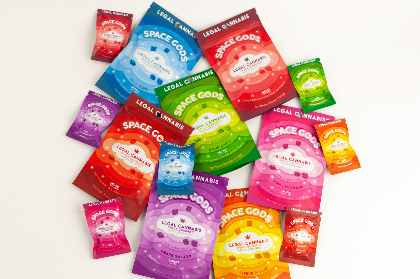 Space Gods Space Gummies 300mg