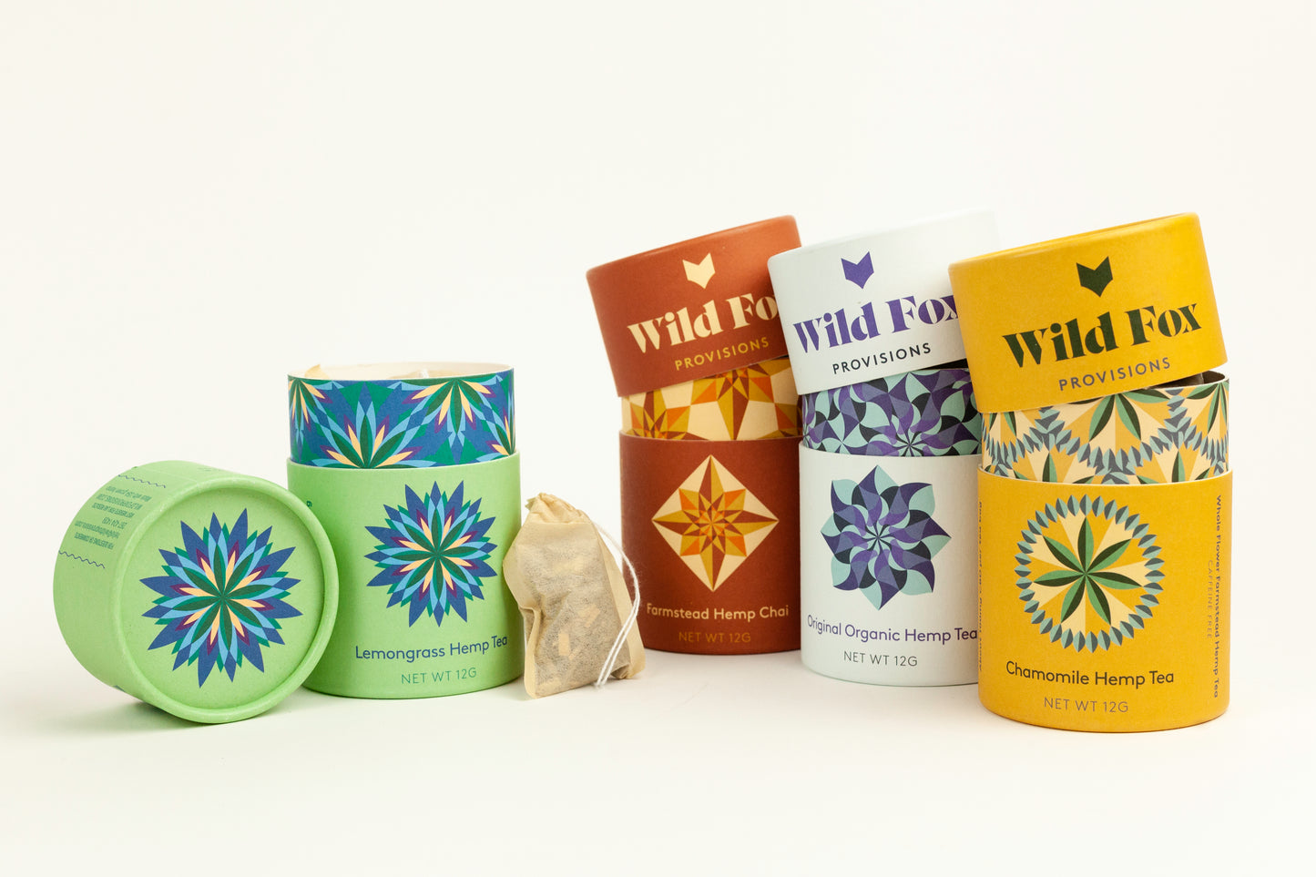 Wild Fox Hemp Tea Bags
