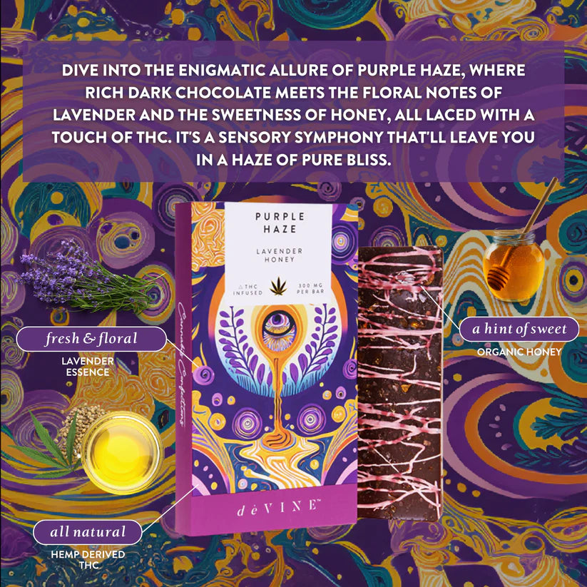 Devine 300mg Chocolate Bar