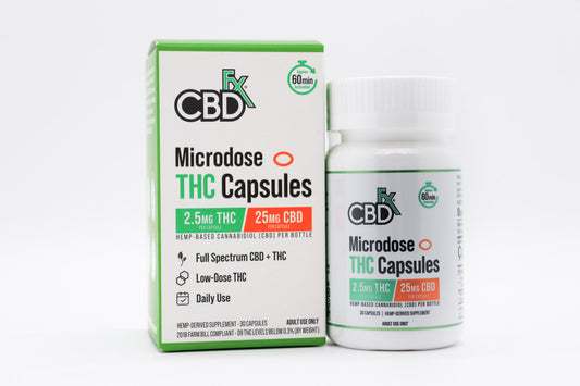 CBDFX Microdose THC Capsules