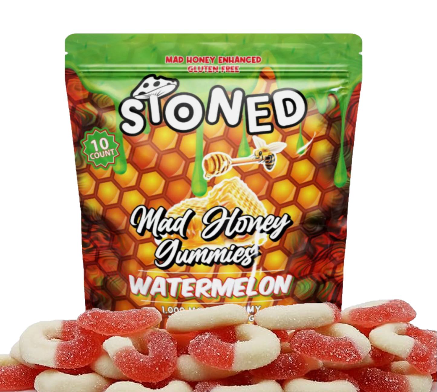 Stoned Mad Honey Gummies