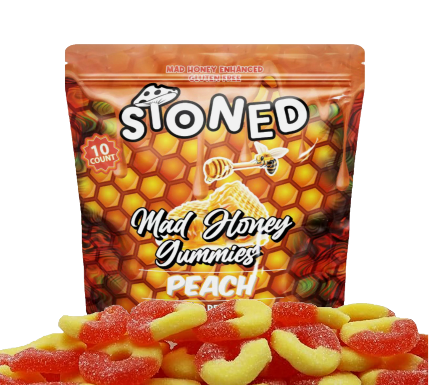 Stoned Mad Honey Gummies