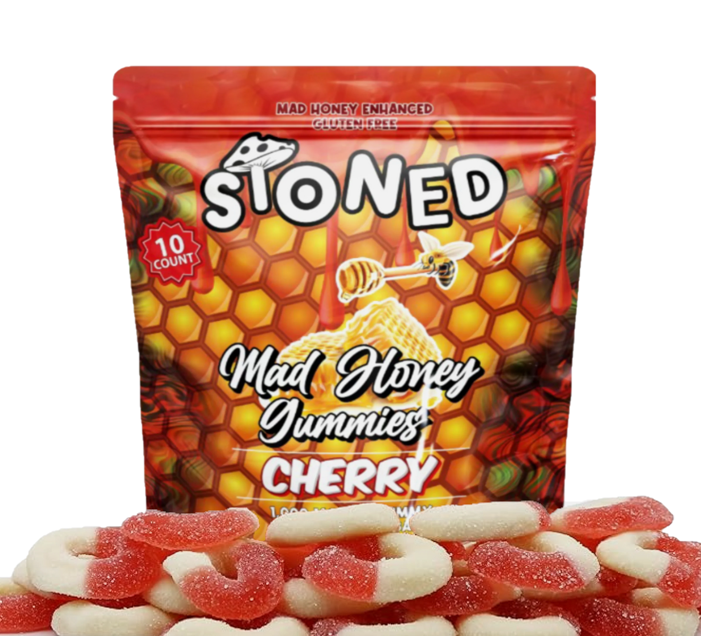 Stoned Mad Honey Gummies