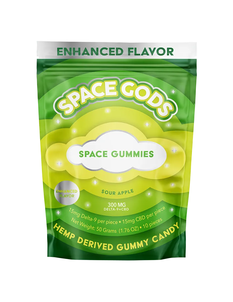 Space Gods Space Gummies 300mg